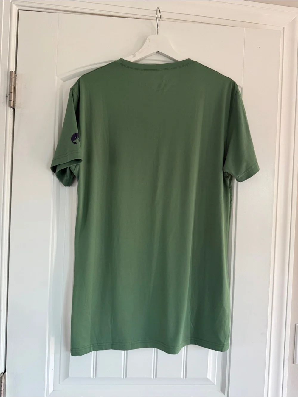 Men's Short Sleeve Crew Tee in Olive Green